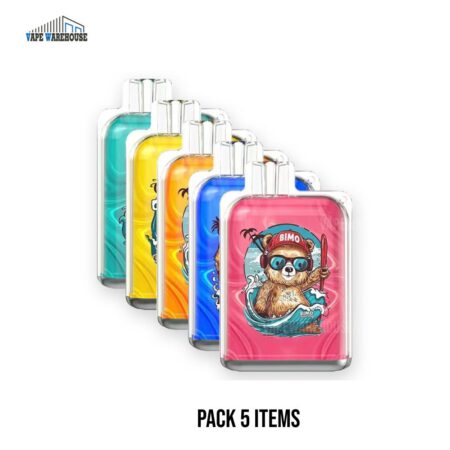 BIMO Crystal 12000 Puffs - Pack 5 items