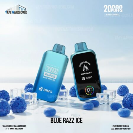 BIMO Turbo 20000 Puffs Blue Razz Ice