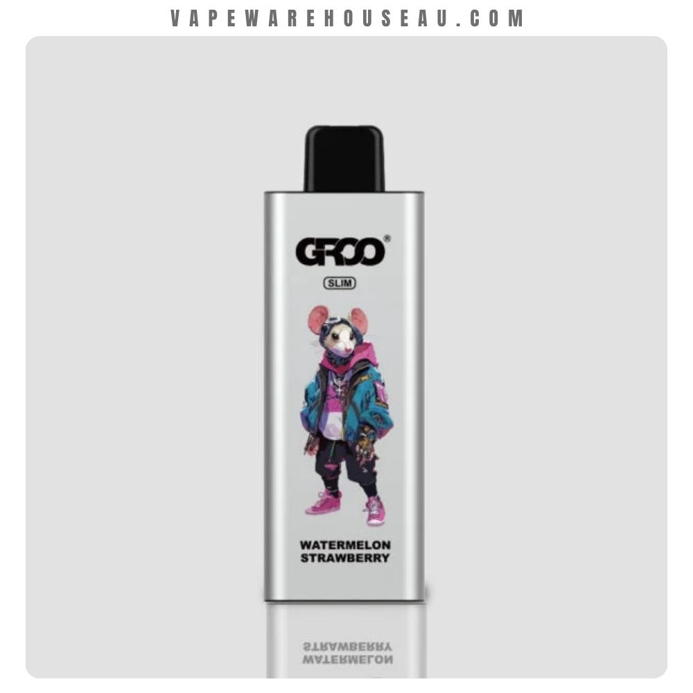 GROO Slim 9000 Puffs Watermelon Strawberry