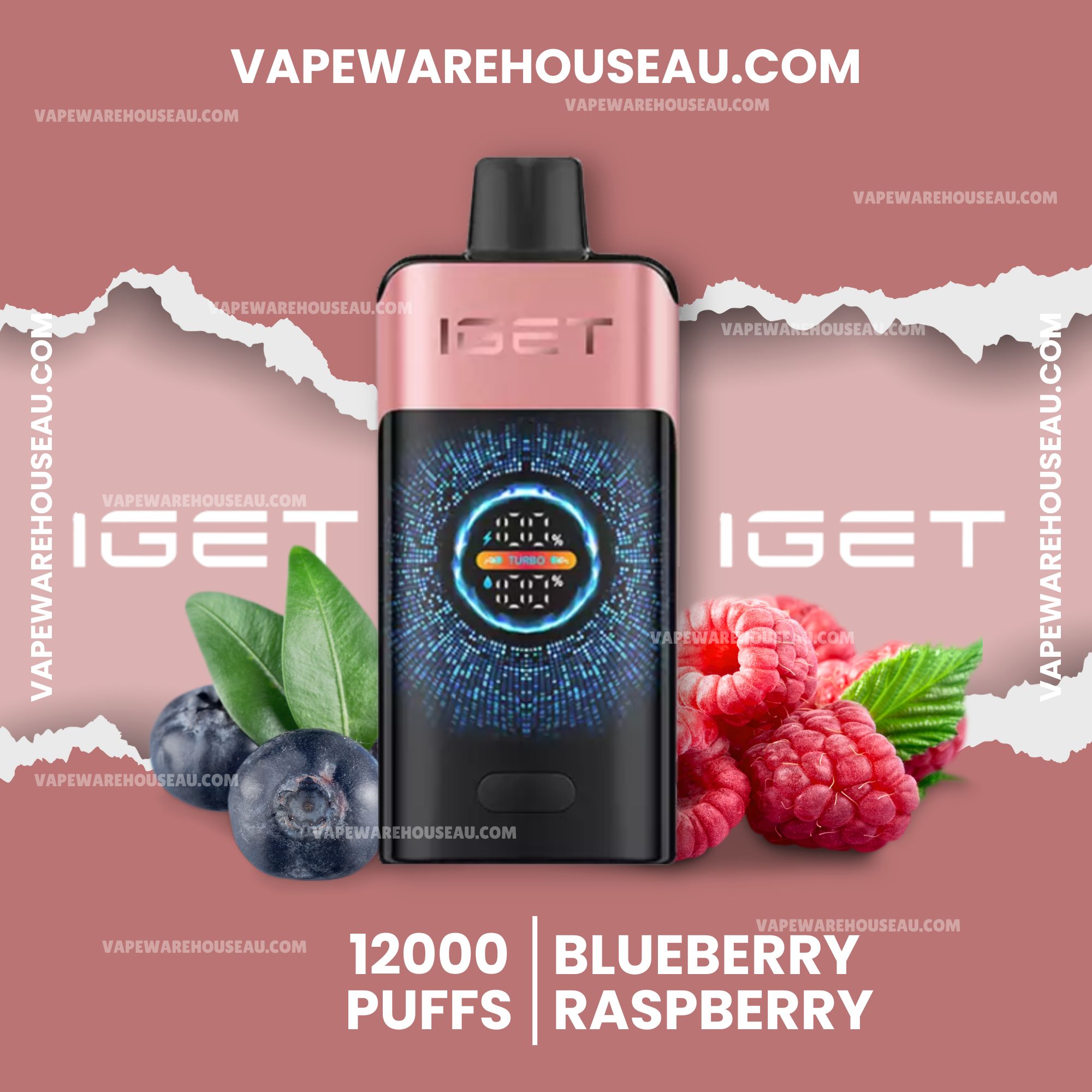 IGET One 12000 Puffs Blueberry Raspberry