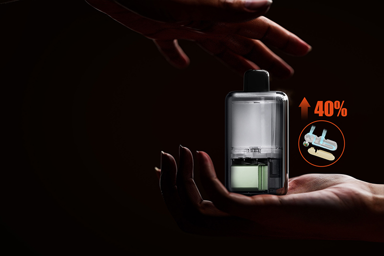 HQD MIRACLE 8000 Activation speed boosted by 40%