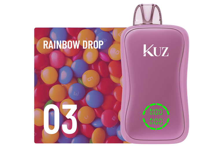 Kuz Flow 25000 Puffs Rainbow Drop Details
