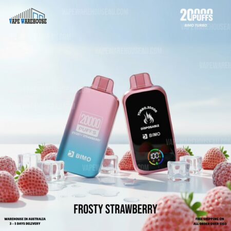 BIMO Turbo 20000 Puffs Frosty Strawberry