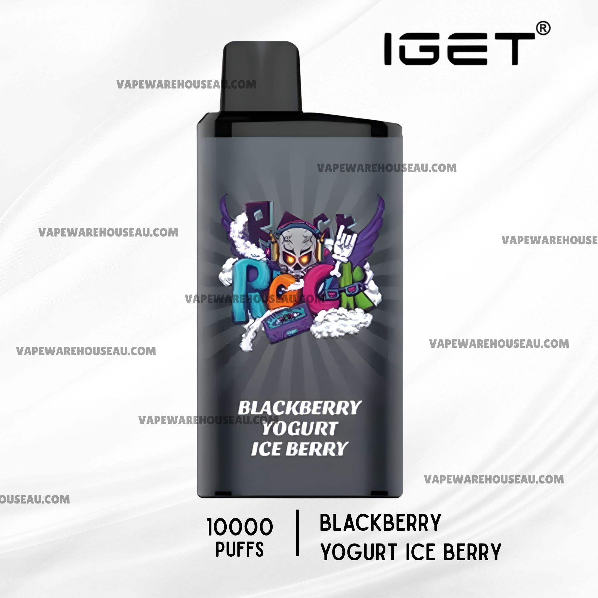 IGET Bar Pro 10000 Puffs Blackberry Yogurt Ice Berry