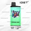 IGET Bar Pro 10000 Puffs Dynamic Mint