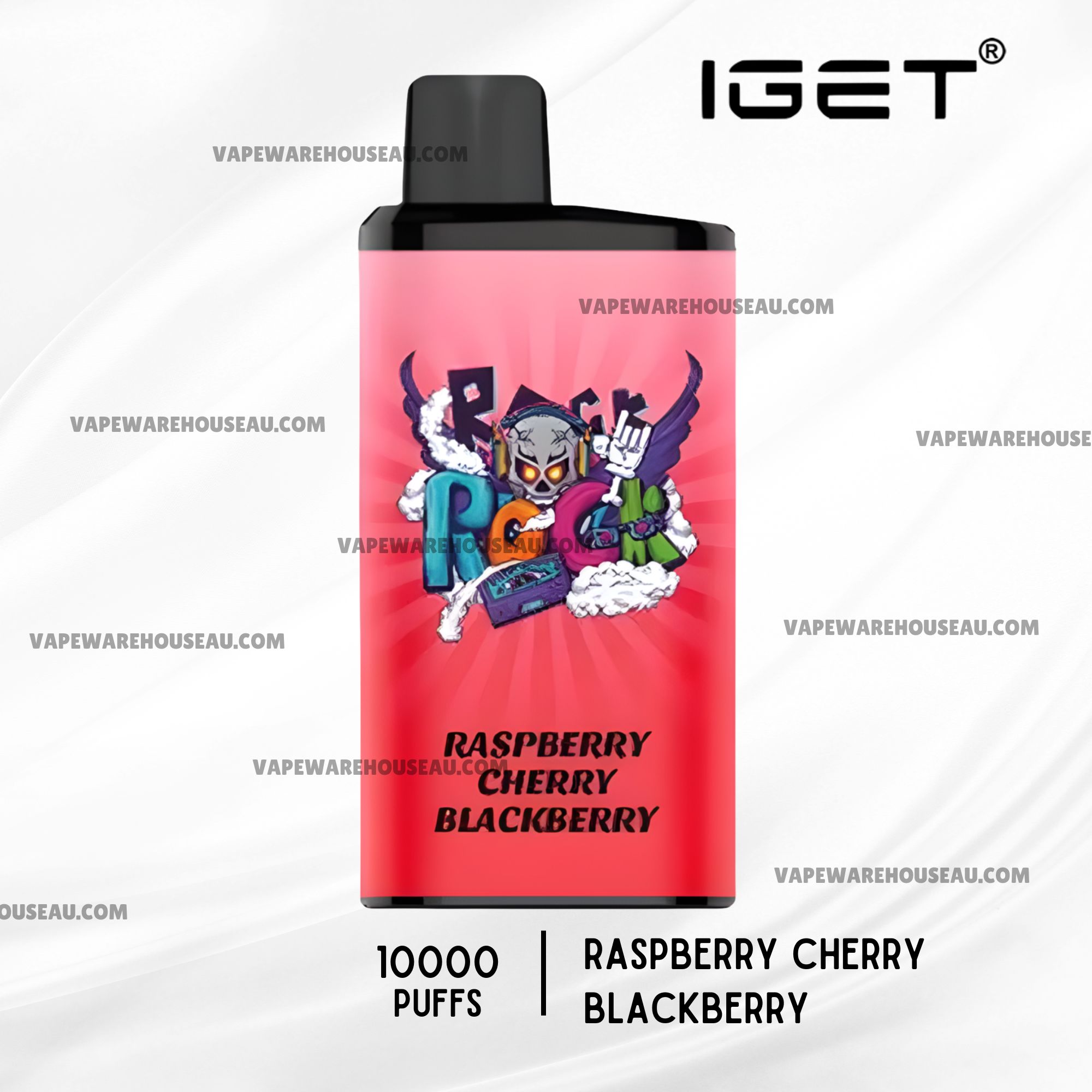 IGET Bar Pro 10000 Puffs Raspberry Cherry Blackberry