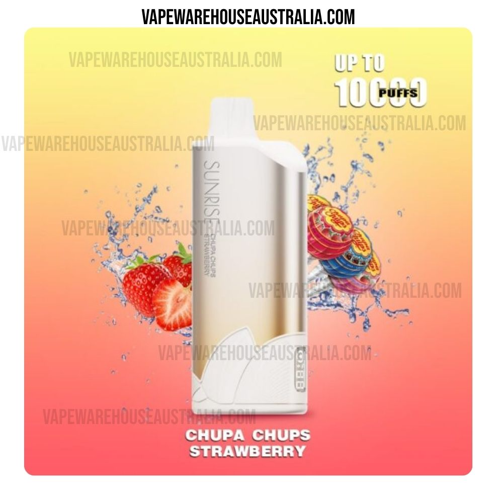 GROO Sunrise 10000 Puffs Chupa Chups Strawberry