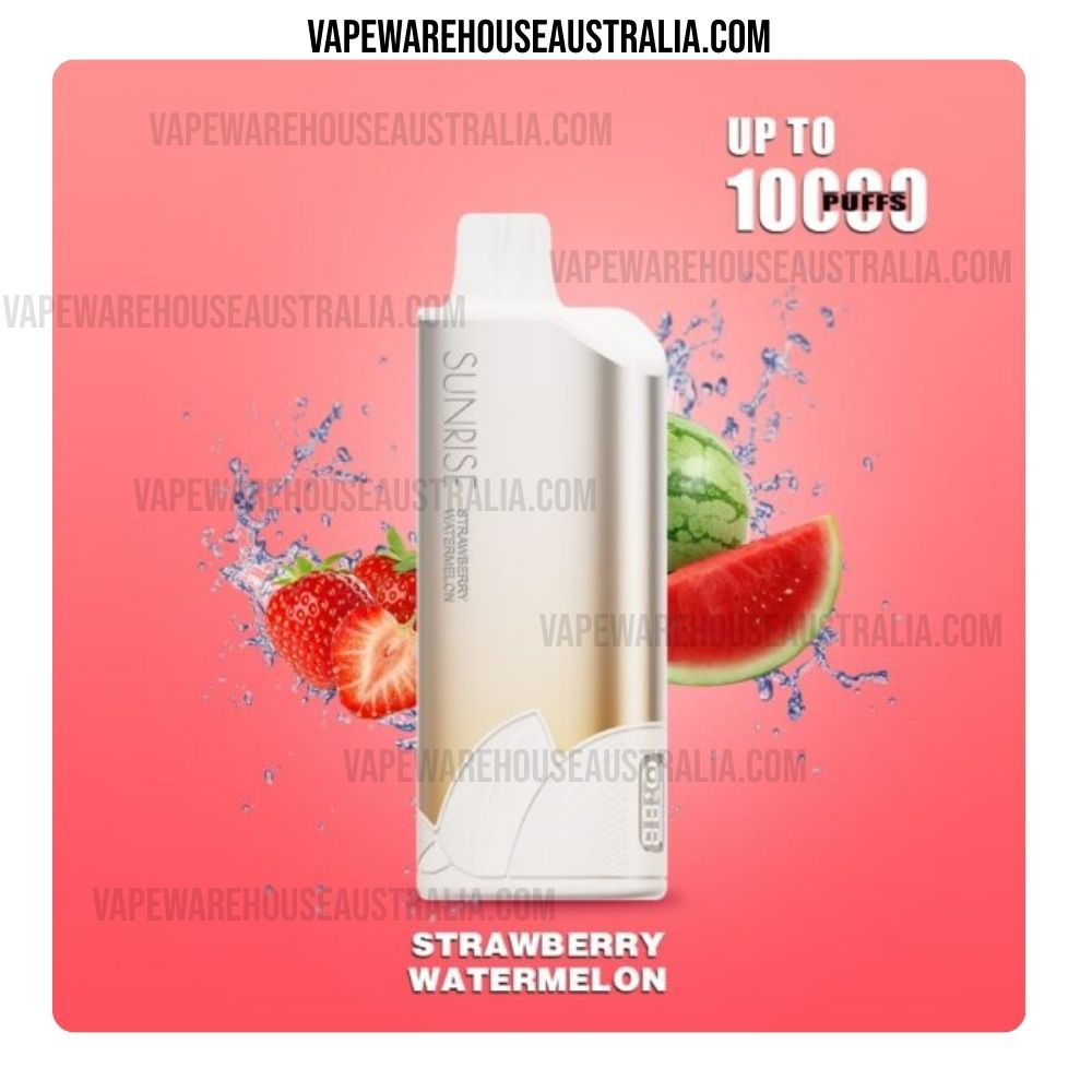 GROO Sunrise 10000 Puffs Strawberry Watermelon