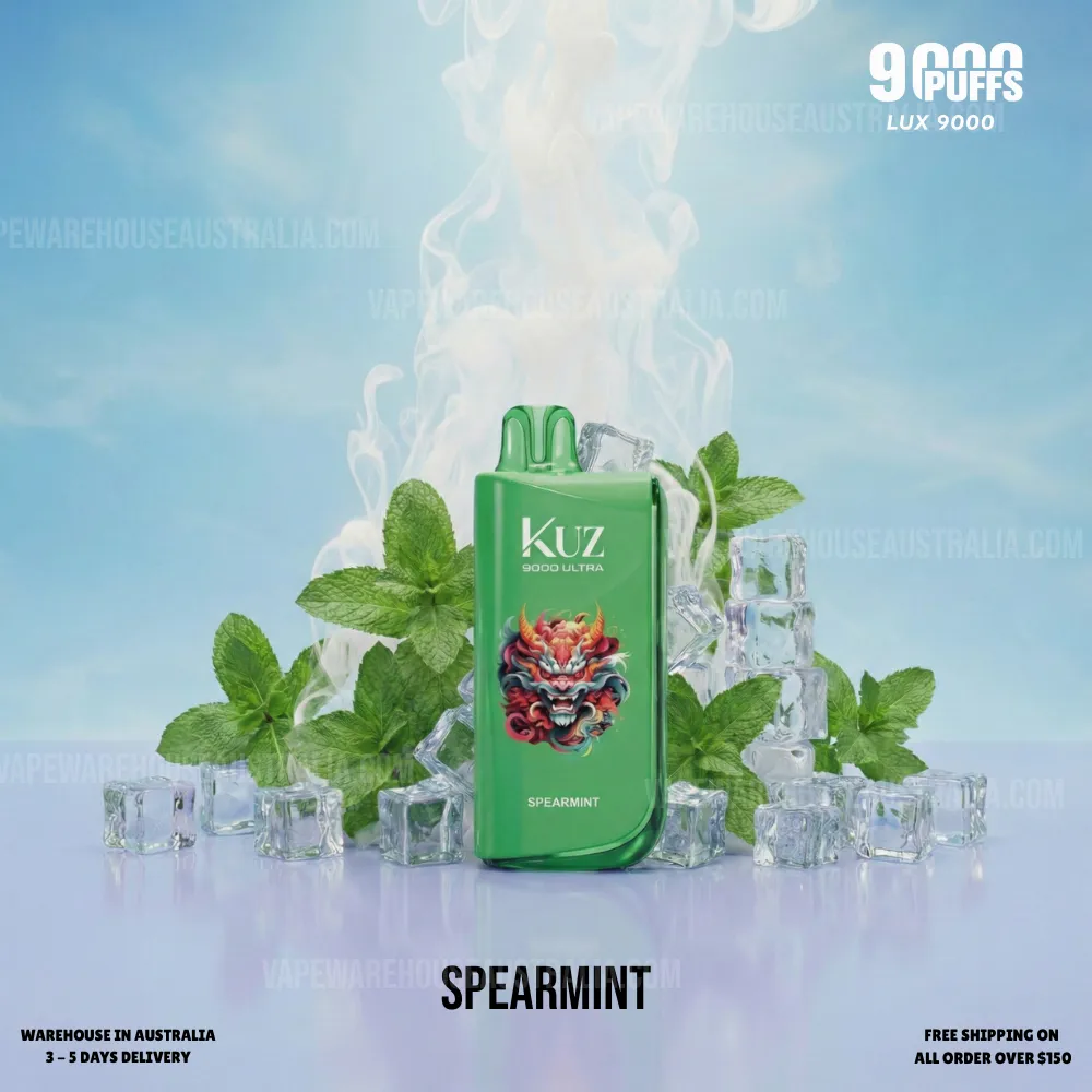 KUZ LUX 9000 Puffs Spearmint