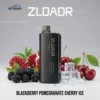 ZLOADR V9000 Puffs Blackberry Pomegranate Cherry Ice