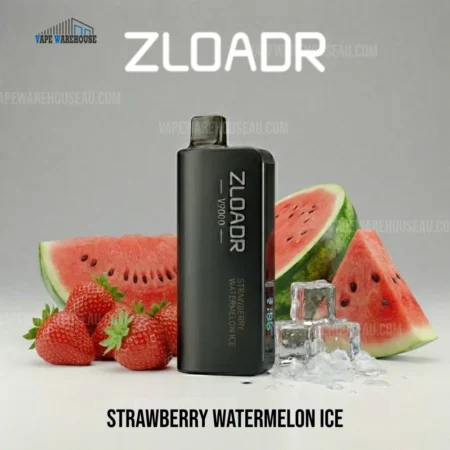 ZLOADR V9000 Puffs Strawberry Watermelon Ice