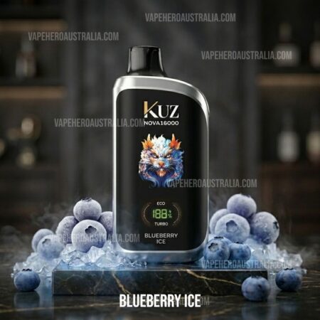 KUZ Nova 16000 Puffs Blueberry Ice