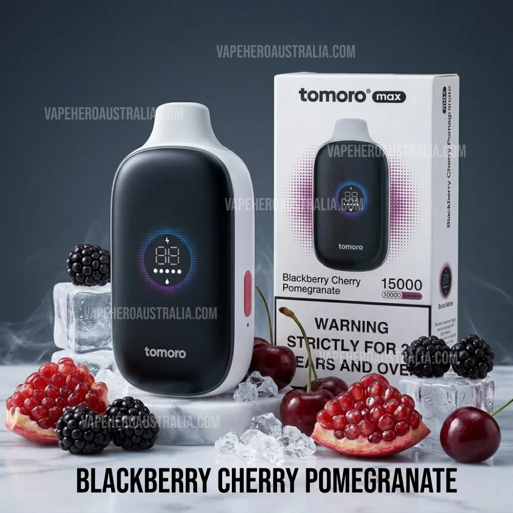 Tomoro 15000 Puffs Blackberry Cherry Pomegranate
