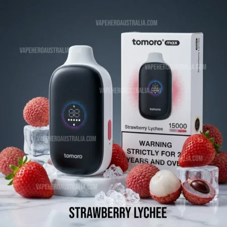 Tomoro 15000 Puffs Strawberry Lychee