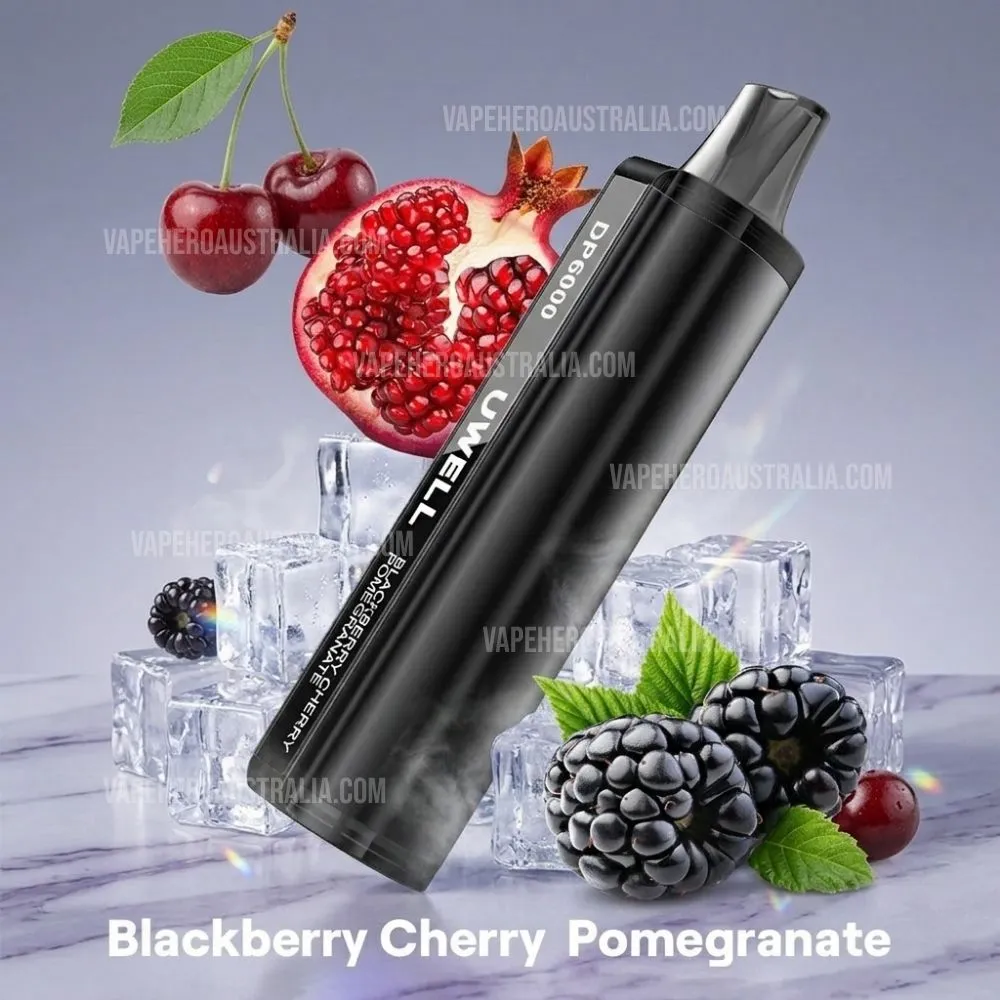 Uwell 6000 Puffs Blackberry Cherry Pomegranate