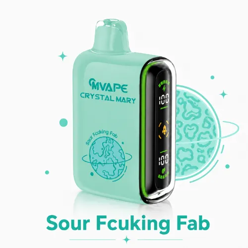 Crystal Mary Pulse 20000 Puffs Sour Fcuking Fab