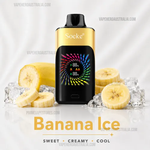 SOEKE S9 28000 Puffs Banana Ice