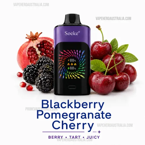 SOEKE S9 28000 Puffs Blackberry Pomegranate Cherry