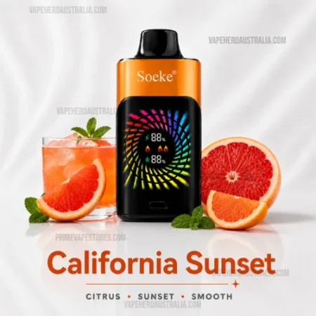 SOEKE S9 28000 Puffs California Sunset
