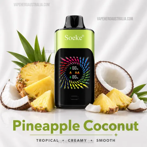 SOEKE S9 28000 Puffs Pineapple Coconut