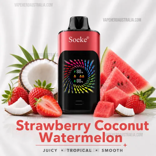 SOEKE S9 28000 Puffs Strawberry Coconut Watermelon