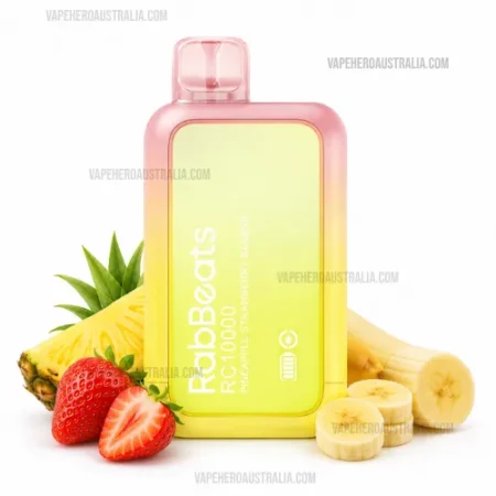 RabBeats RC 10000 Puffs Pineapple Strawberry Banana